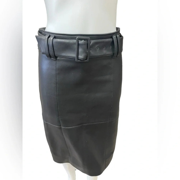 Club Monaco Black Midi Skirt - Picture 5 of 13